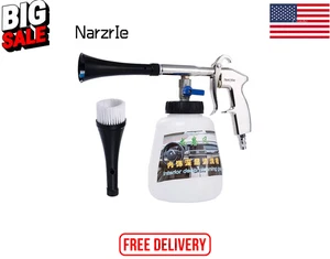 Pistola Pulizia Auto Alta Pressione Tornado - Strumento Lavatrice a Secco per Interni e Dettagli - Foto 1 di 6