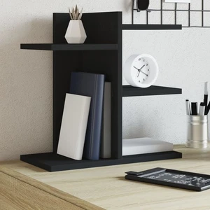 Organizer da Scrivania Nero 42x21,5x42 cm in Legno truciolato - Foto 1 di 8