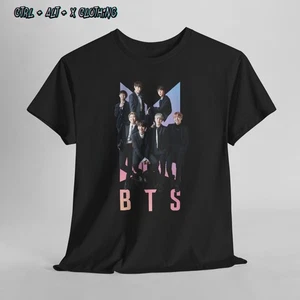 BTS KPOP T-Shirt, Unisex Tee, KPOP Fan Shirt, Music Concert Tee, Graphic Tee - Picture 1 of 11