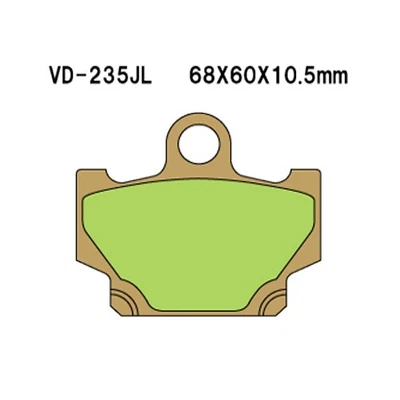 Pastillas de freno de metal sinterizado Vesrah [delanteras] Yamaha XV 250 Virago (1991-1993) Foto 1 de 2