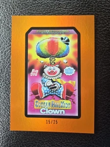 2025 Topps Gpk Worst 40th Anniversary Wacky Packages WAC-3 Clown Orange /25 - Bild 1 von 2