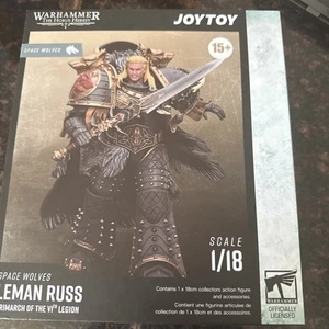 New JOYTOY Warhammer40K Space Wolves Leman Russ Primarch of the VIth Legion - Picture 1 of 2