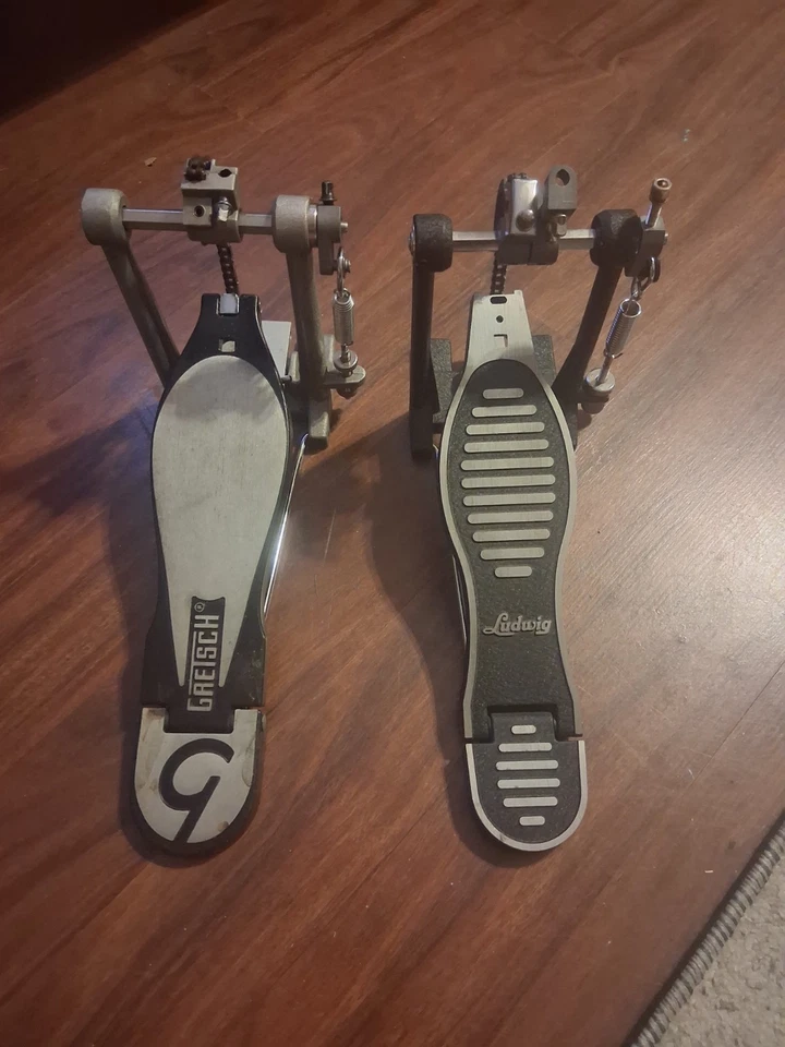 Pedales de batería BASS Tambor y Hi Hat Pedal para juego de batería Juego de batería Accesorios 1 par Foto 1 de 4