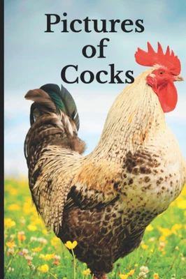Pictures of Cocks Funny White Elephant Yankee Swap Secret Santa Gift Paperback - image 1 of 4
