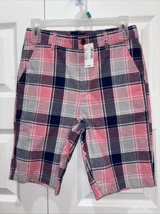 Pantalones Cortos Chinos a Cuadros Place para Niños’ Talla 12 Nuevos con Etiquetas - Imagen 1 de 3