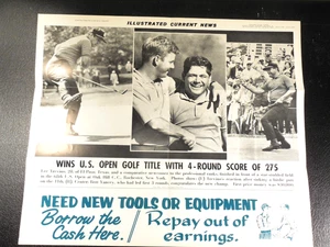 1968 Golf ICN Poster #8550 Lee Trevino Wins U.S. Open Golf Title 17x19" NICE! - Picture 1 of 6