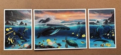 Wyland Ocean Trilogy - Apenas impressões  - Imagem 1 de 4