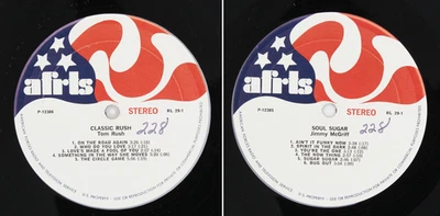 AFRTS Jimmy McGriff Soul Sugar Tom Rush Classic Rush Armed Forces Transcription - Image 1 of 4