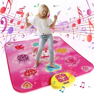 Tanzmatte Kinder Geschenke für Mädchen Alter 3 4 5 6 7 8 9 10 11 12+Jahre 5 Modi - Bild 1 von 4