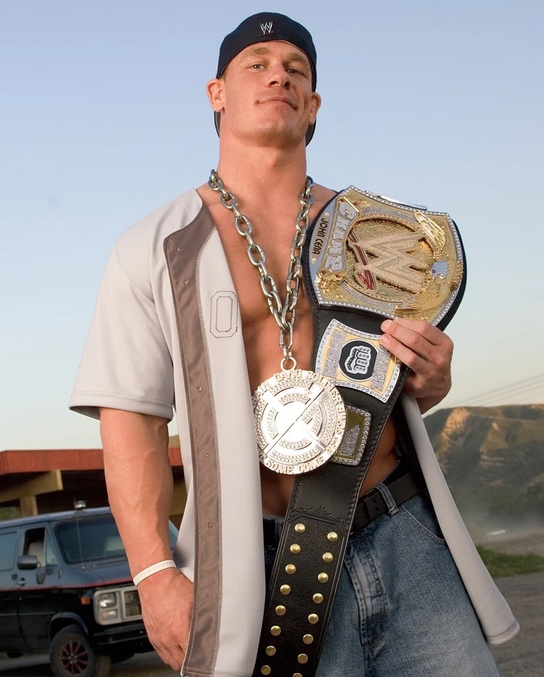 Impresión fotográfica de John Cena 8x10 La última vez es ahora PÓSTER DEL ÚLTIMO PARTIDO WWE RAW CHAMP WWF Foto 1 de 1