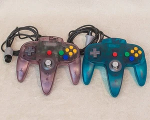 TTX Technology TTX TECH Controllers, Qty2, Transparent, for Nintendo N64 System - Picture 1 of 5