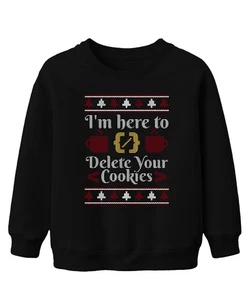 Computer Scientist Cookies Christmas Saying - Ugly Christmas Sweater Xmas Gifts - Picture 1 of 10