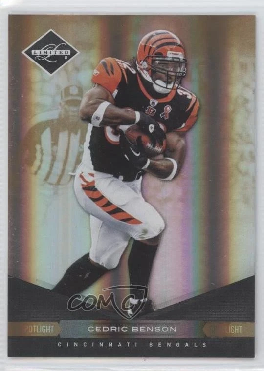2011 Panini Limited Spotlight Gold /25 Cedric Benson #20 - Image 1 of 2