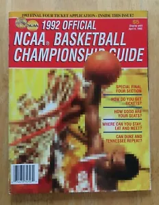 1994 NCAA Men's Basketball Championship Guide RAZORBACKS Corliss Williamson MOP - Picture 1 of 2
