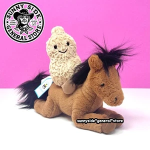 Jellycat Amuseable Peanut and Clover Pony weiches Plüschtier Paket Neu mit Etikett Westrn Theme - Bild 1 von 4