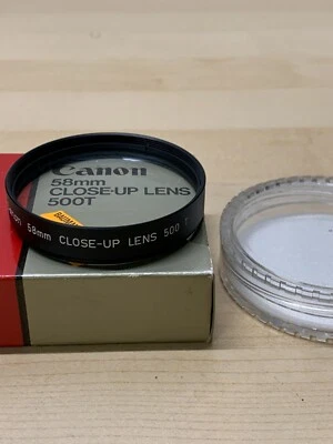Canon 58 MM Close-Up Lens 500T Japan (R028) - Image 1 of 2