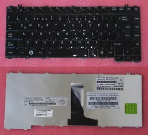 CLAVIER QWERTY Noir Brillant MP-06866TQ-9204 pour Toshiba Satellite A300-1BZ - Picture 1 of 1