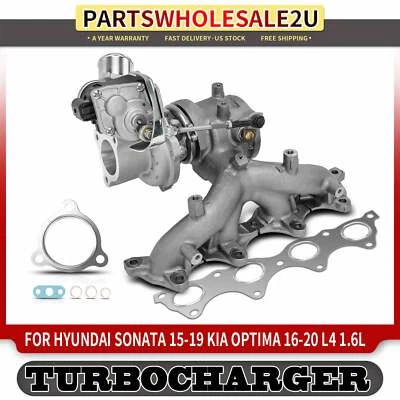 Nuevo turbocompresor para Hyundai Sonata 2015-2019 Kia Optima 2016-2020 1,6 L Foto 1 de 4