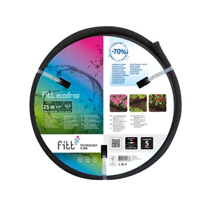 FITT ECODROP 1/2" (12,5mm) 25m - Manguera microporosa que transpira agua para Ri - Imagen 1 de 3