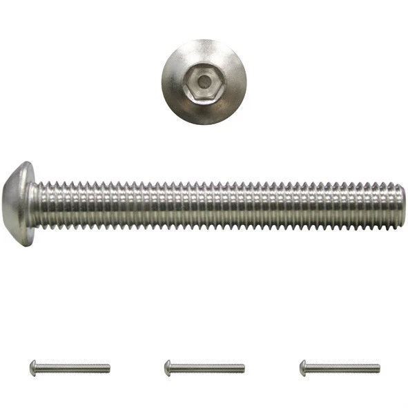 REINARTZ Linsenkopfschrauben Edelstahl ISO7380 VA ISO 7380 Schraube A2 Linsenschraube