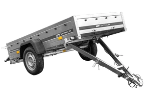 TRANSPORT ANHÄNGER 230X125 GARDEN TRAILER 230 KIPP UNITRAILER 750 KG - Bild 1 von 10
