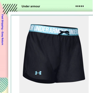 Under Armour Damen UA Play Up Laufshorts, schwarz, MD - Bild 1 von 2