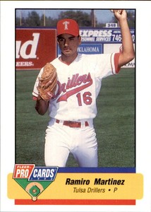 1994 Tulsa Drillers Fleer/ProCards #242 Ramiro Martinez Los Angeles California 