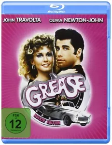 STOCKARD CHANNING,OLIVIA NEWTON-JOH FRANKIE AVALON - GREASE BLU-RAY NEW! - Picture 1 of 2
