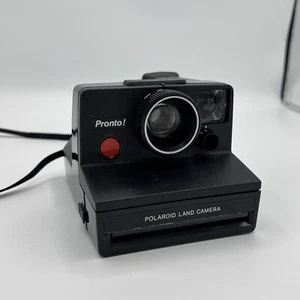 Vtg 1970-80s Polaroid Pronto! Instant Land Camera Red Button SX-70 - Picture 1 of 8