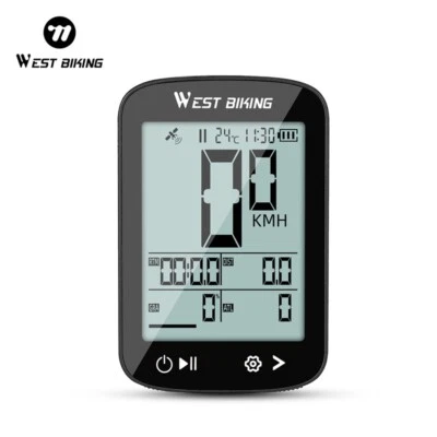 Cycle GPS Computer Wireless Bike Speedometer - IPX7 Waterproof Durable Build - Image 1 of 4