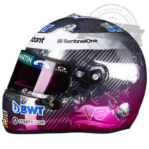 Sebastian Vettel 2021 F1 Monaco GP Full Size 1:1 Scale Replica Helmet Casque 