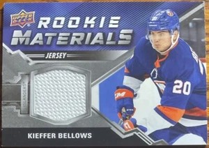 2020-21 Upper Deck Rookie Materials Kieffer Bellows #RM-KB New York Islanders - Picture 1 of 3