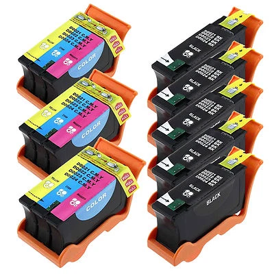 8 Pack New Ink Cartridge For Dell Series 21/22/23 V313 V313w P513W - Image 1 of 3