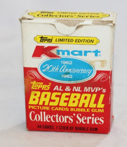 1982 Kmart Topps 20th Anniversary MLB MVP cartes de baseball collectionneurs série extras