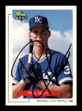 1991 Classic Best #151 Phil Hiatt AUTOGRAPHED!!!! 242969