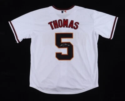 Alek Thomas Arizona Diamondbacks Nike Autographed Jersey JSA Certified - Image 1 of 4