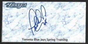 Jesus Merchan ( SS MINORS 2000-13 ) MIN PHI  SIGNED AUTOGRAPH AUTO 3x5 INDEX COA