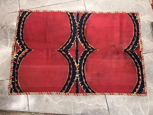 Vintage handmade suzani, embroidery pattern textiles, uzbek table cover - Picture 1 of 6