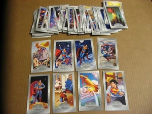 1994 SkyBox Superman Platinum Series Complete 90 Trading Card Set Man of Steel - Picture 1 of 1
