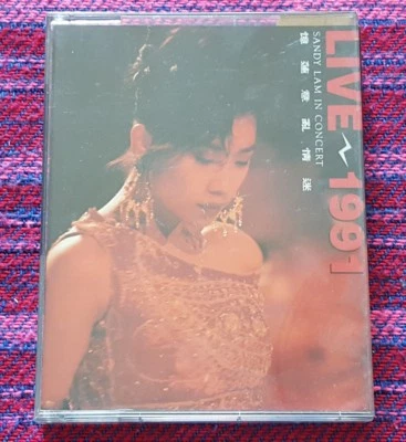 Sandy Lam ( 林憶蓮 ) ~ Live 1991 ( Hong Kong Press ) Cassette - Image 1 of 4