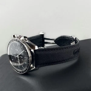 20mm Cordura Sailcloth Fabric Watch Strap Band For Omega Speedmaster Moonwatch - Picture 1 of 10