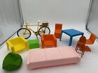 Lot de meubles Barbie vintage 1973 Mattel d'occasion