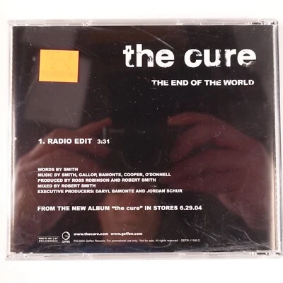 The Cure The End of The World CD Promo Single - Image 1 of 2