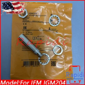 Interruttore sensore di prossimità nuovo IN Bag 10-60VDC 200mA 8mm per IFM IGM204 - Foto 1 di 7