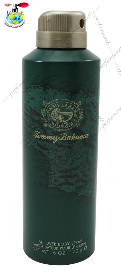 Spray corporal Tommy Bahama Martinica 6,0 oz/170 g para hombre nuevo MISMO QUE Foto 1 de 1