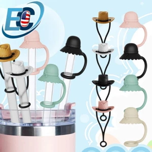 4/8 piezas tapa de paja para protector de silicona reutilizable Stanley Cup 20 30 40 oz - Imagen 1 de 11