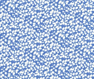 Tela de césped Liberty Tana | Algodón azul Glenjade estampado floral costura chatarra regalo Foto 1 de 4