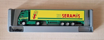 Herpa Exclusive MB SK94 1850 Eurocab Rigterink Spedition Seramis frigo  1:87 OVP - Immagine 1 di 3
