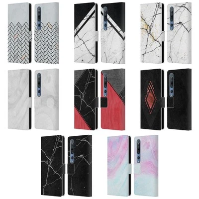 OFFICIAL ALYN SPILLER MARBLE LEATHER BOOK WALLET CASE COVER FOR XIAOMI PHONES - Image 1 of 4