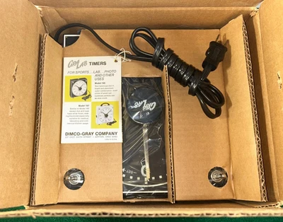 Timer elettrico camera oscura modello 300 Gra Lab 120V 60hZ nuovo vintage - Immagine 1 di 4